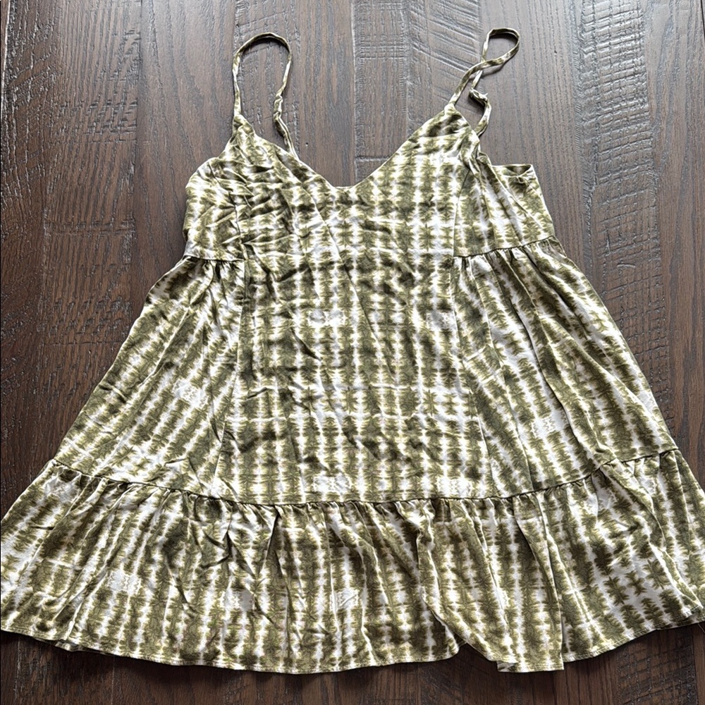 Urban outfitters tie die mini dress